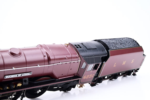 Hornby OO Gauge R3819 LMS Maroon Princess Coronation Class 8P No.6231 'Duchess of Atholl' - Hornby Dublo Centenary Year Commemorative Edition, Boxed