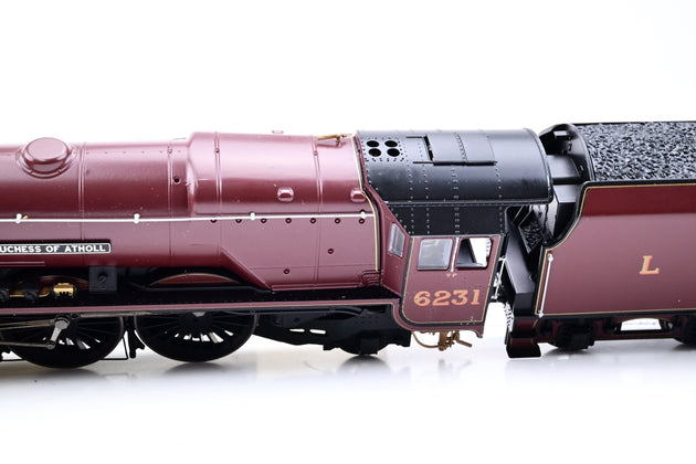 Hornby OO Gauge R3819 LMS Maroon Princess Coronation Class 8P No.6231 'Duchess of Atholl' - Hornby Dublo Centenary Year Commemorative Edition, Boxed