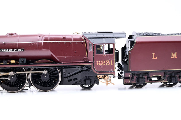 Hornby OO Gauge R3819 LMS Maroon Princess Coronation Class 8P No.6231 'Duchess of Atholl' - Hornby Dublo Centenary Year Commemorative Edition, Boxed