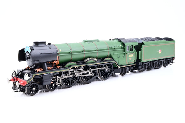Trix HO Gauge 22886 BR Green Late Crest Class A3 No.60103 'Flying Scotsman' - DCC Sound, Boxed