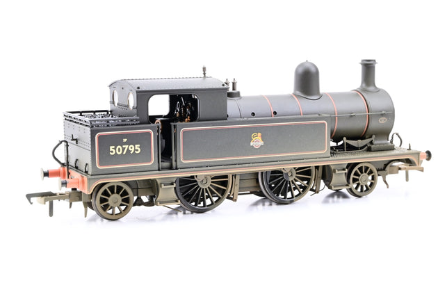 Bachmann OO Gauge 31-167DC BR Black Early Emblem ex-L&YR 2-4-2 Class 5 Tank No.50795 - DCC Fitted, Factory Weathered, Boxed