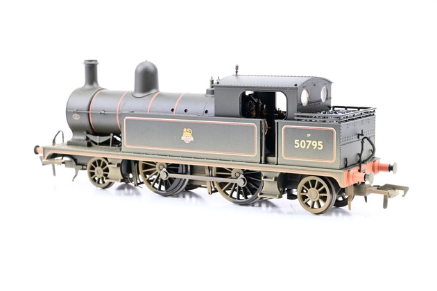 Bachmann OO Gauge 31-167DC BR Black Early Emblem ex-L&YR 2-4-2 Class 5 Tank No.50795 - DCC Fitted, Factory Weathered, Boxed