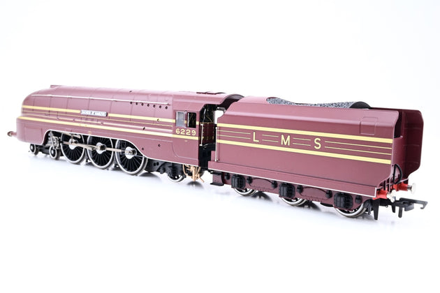 Hornby OO Gauge R3677 LMS Streamlined Crimson Lake Princess Coronation Class 7P No.6299 'Duchess of Hamilton' - Boxed