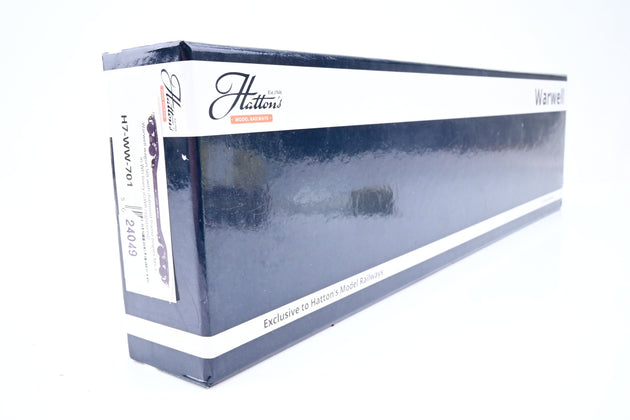 Hattons O Gauge H7-WW-701 WD Green 50T Warwell Wagon w/ Diamond Frame Bogies No.1 - Boxed