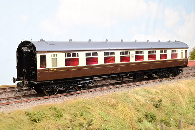 Sancheng O Gauge BR Chocolate & Cream Collett All Third Corridor Coach No.W1089 - Boxed
