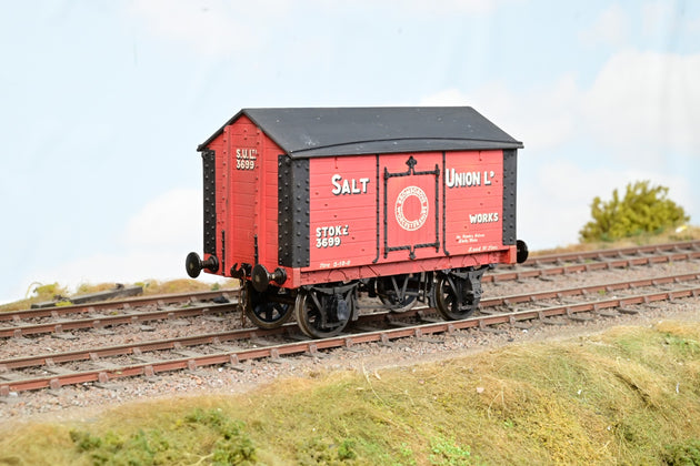 Kit Built O Gauge 'Salt Union Ltd.' 10T Salt Wagon No.3699 - Unboxed