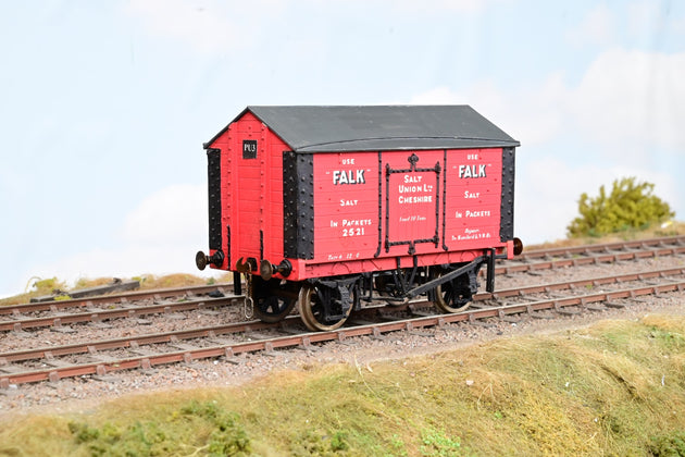 Kit Built O Gauge 'Falk' 10T Salt Wagon No.2521 - Unboxed