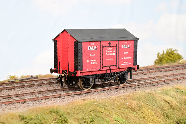 Kit Built O Gauge 'Falk' 10T Salt Wagon No.2521 - Unboxed