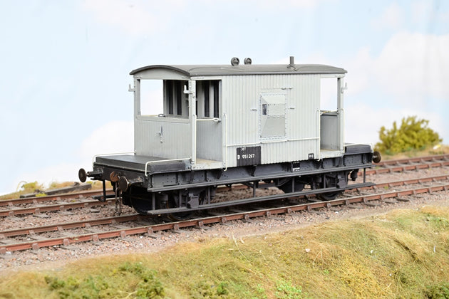Kit Built O Gauge BR Grey 20T Brake Van No.B951287 - Unboxed