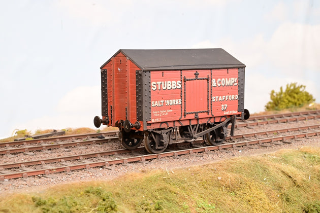 Kit Built O Gauge 'Stubbs & Company Salt Works' 10T Salt Wagon No.37 - Unboxed