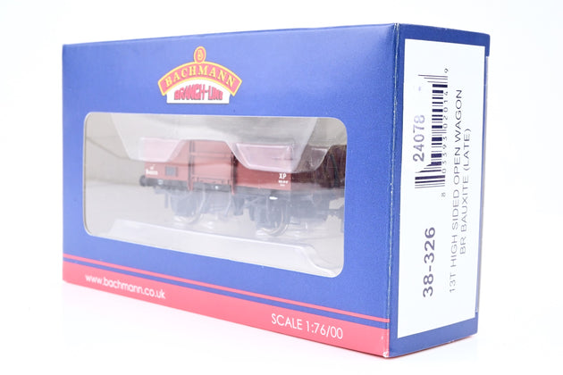 Bachmann OO Gauge 38-326 BR Bauxite 13T High Sided Open Wagon No.B480215 - Boxed