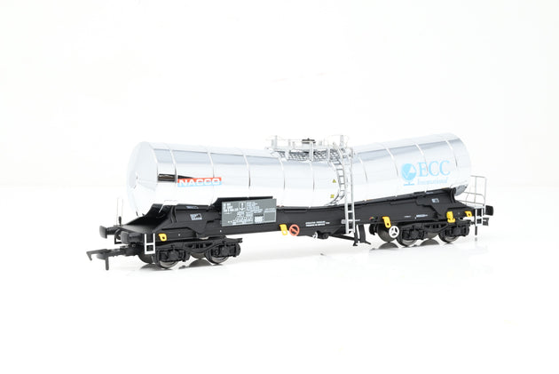 Dapol OO Gauge B850D 'Nacco / ECC International' ICA Silver Bullet Tanker Wagon No.33877898053-2 - Boxed