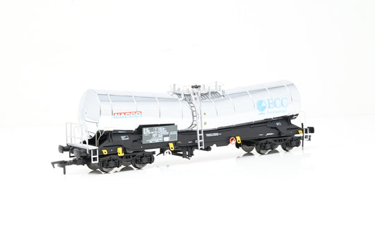 Dapol OO Gauge B850C 'Nacco / ECC International' ICA Silver Bullet Tanker Wagon No.33877898107-7 - Boxed