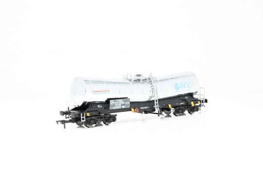 Dapol OO Gauge B850A 'Nacco / ECC International' ICA Silver Bullet Tanker Wagon No.33877898102-4 - Boxed