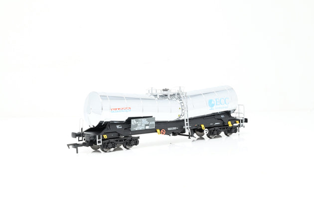 Dapol OO Gauge B850A 'Nacco / ECC International' ICA Silver Bullet Tanker Wagon No.33877898102-4 - Boxed