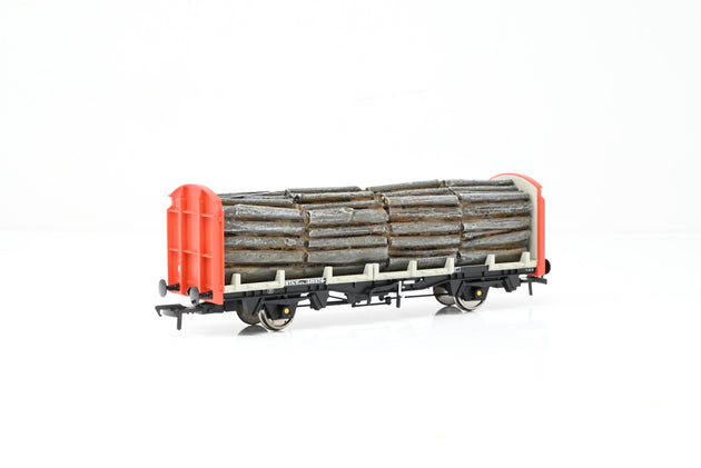 Bachmann OO Gauge 38-300 BR Railfreight OTA Timber Carrier Wagon w/ Lumber Load No.200974 - Boxed