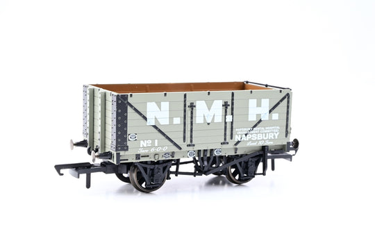 Oxford Rail OO Gauge OR76MW7031 'NMH (Napsbury Mental Hospital)' 7-Plank Open Wagon No.1 - Boxed
