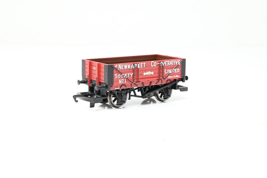 Hornby OO Gauge R6579 'The Newmarket Co-operative Society Limited' 4-Plank Open Wagon No.1 - Boxed