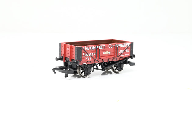 Hornby OO Gauge R6579 'The Newmarket Co-operative Society Limited' 4-Plank Open Wagon No.1 - Boxed