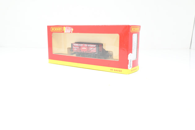 Hornby OO Gauge R6579 'The Newmarket Co-operative Society Limited' 4-Plank Open Wagon No.1 - Boxed