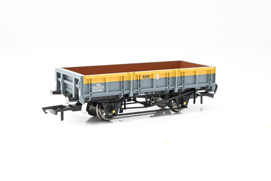 Hornby OO Gauge R6415 BR Departmental 'Dutch' Yellow & Grey ZBA Rudd Wagon No.DB972007 - Boxed