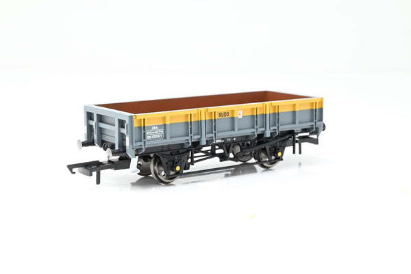 Hornby OO Gauge R6415 BR Departmental 'Dutch' Yellow & Grey ZBA Rudd Wagon No.DB972007 - Boxed