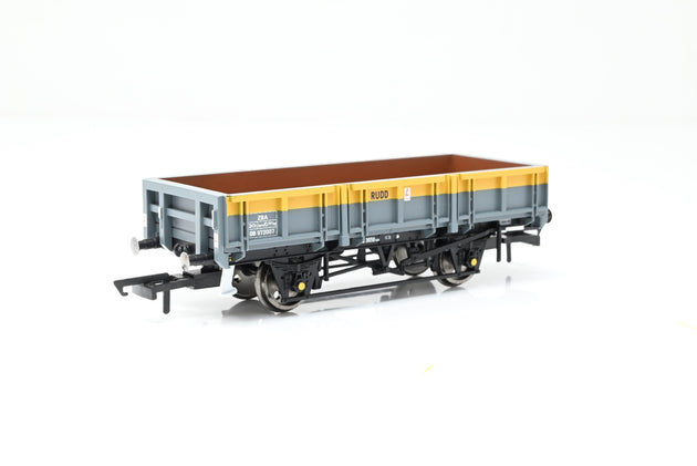 Hornby OO Gauge R6415 BR Departmental 'Dutch' Yellow & Grey ZBA Rudd Wagon No.DB972007 - Boxed