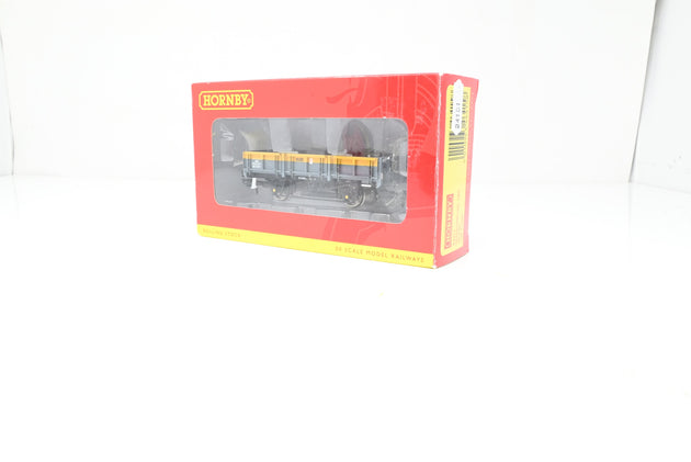 Hornby OO Gauge R6415 BR Departmental 'Dutch' Yellow & Grey ZBA Rudd Wagon No.DB972007 - Boxed