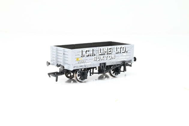 Bachmann OO Gauge 37-028 'ICI Lime Ltd.' 5-Plank Open Wagon w/ Steel Floor No.3034 - Boxed