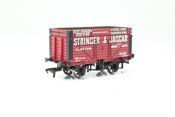 Bachmann OO Gauge 37-178 'Stringer & Jaggar' 7-Plank Open Wagon w/ Coke Rails No.226 - Boxed
