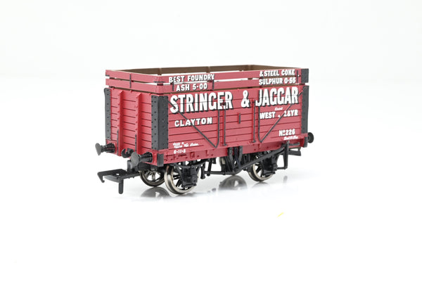 Bachmann OO Gauge 37-178 'Stringer & Jaggar' 7-Plank Open Wagon w/ Coke Rails No.226 - Boxed