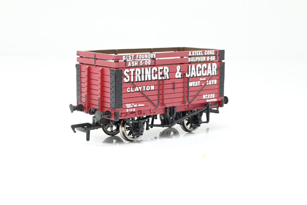 Bachmann OO Gauge 37-178 'Stringer & Jaggar' 7-Plank Open Wagon w/ Coke Rails No.226 - Boxed