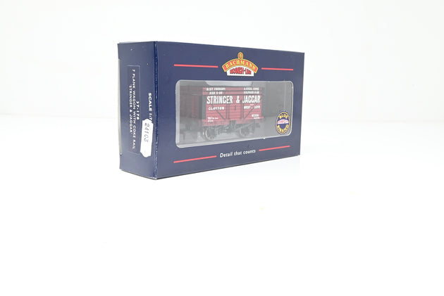 Bachmann OO Gauge 37-178 'Stringer & Jaggar' 7-Plank Open Wagon w/ Coke Rails No.226 - Boxed