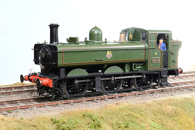 Lionheart Trains O Gauge BR Green Early Emblem 0-6-0PT 64xx Pannier Tank No.6415 - Boxed