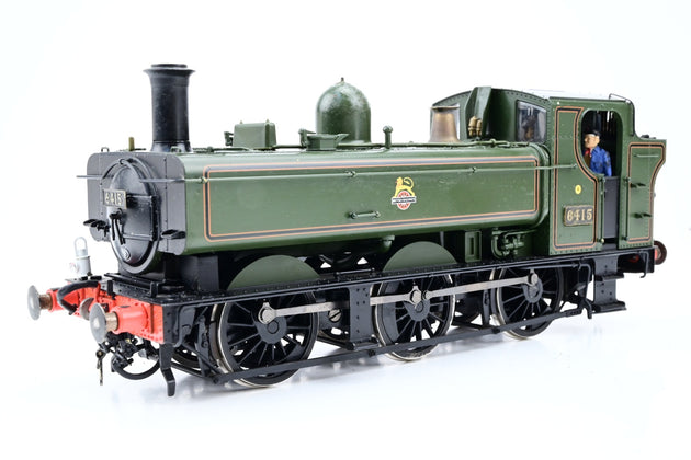 Lionheart Trains O Gauge BR Green Early Emblem 0-6-0PT 64xx Pannier Tank No.6415 - Boxed