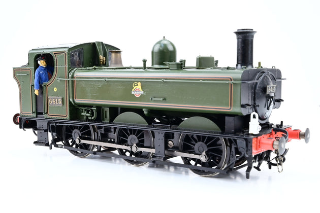 Lionheart Trains O Gauge BR Green Early Emblem 0-6-0PT 64xx Pannier Tank No.6415 - Boxed