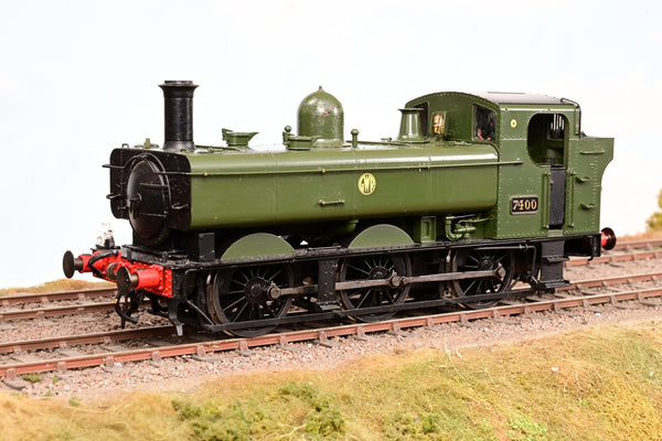 Lionheart Trains O Gauge GWR Green 0-6-0PT Class 74xx Pannier Tank No.7400 - Boxed