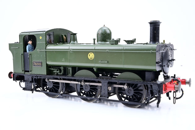 Lionheart Trains O Gauge GWR Green 0-6-0PT Class 74xx Pannier Tank No.7400 - Boxed