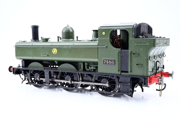 Lionheart Trains O Gauge GWR Green 0-6-0PT Class 74xx Pannier Tank No.7400 - Boxed