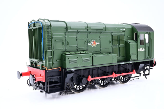 Dapol O Gauge 7D-008-018 BR Green Late Crest w/o Warning Panels Class 08 Diesel Shunter No.D3156 - Boxed