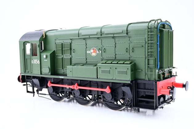 Dapol O Gauge 7D-008-018 BR Green Late Crest w/o Warning Panels Class 08 Diesel Shunter No.D3156 - Boxed
