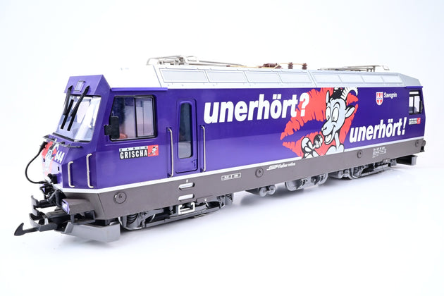 LGB G Gauge 23420 'Radio Grisha' RhB Ge 4/4 III Electric Locomotive No.644 - Boxed