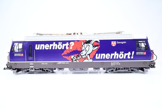 LGB G Gauge 23420 'Radio Grisha' RhB Ge 4/4 III Electric Locomotive No.644 - Boxed