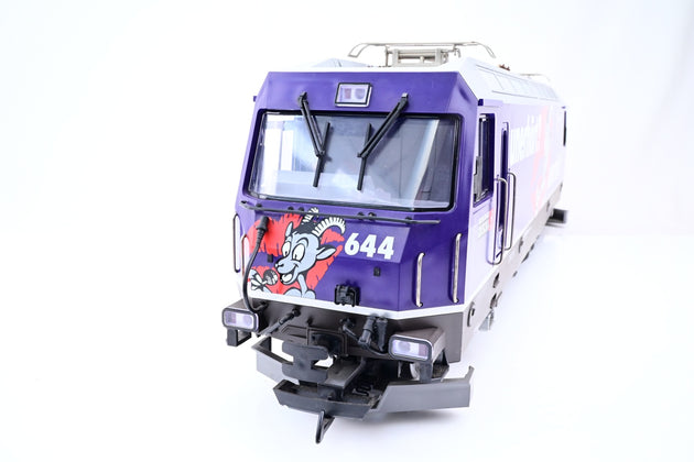 LGB G Gauge 23420 'Radio Grisha' RhB Ge 4/4 III Electric Locomotive No.644 - Boxed