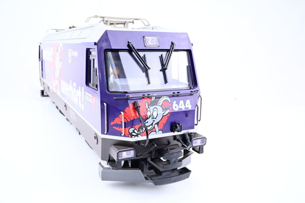 LGB G Gauge 23420 'Radio Grisha' RhB Ge 4/4 III Electric Locomotive No.644 - Boxed