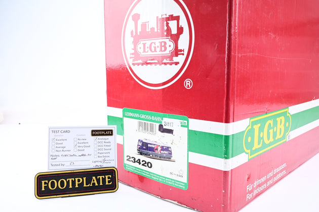 LGB G Gauge 23420 'Radio Grisha' RhB Ge 4/4 III Electric Locomotive No.644 - Boxed
