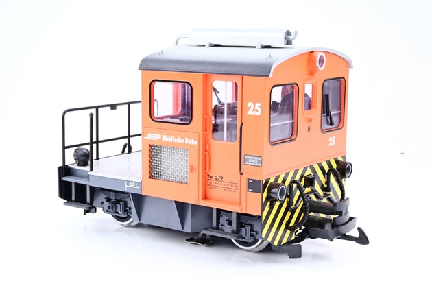 LGB G Gauge 20410 Rhatische Bahn '25' Tractor Loco Tm 2/2 - DCC Fitted, Boxed
