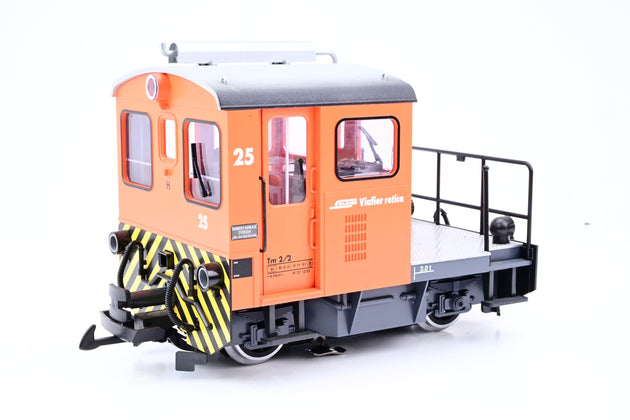 LGB G Gauge 20410 Rhatische Bahn '25' Tractor Loco Tm 2/2 - DCC Fitted, Boxed
