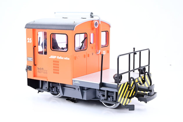 LGB G Gauge 20410 Rhatische Bahn '25' Tractor Loco Tm 2/2 - DCC Fitted, Boxed