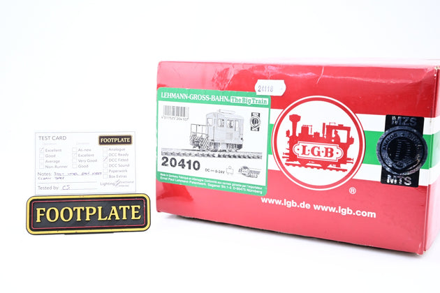 LGB G Gauge 20410 Rhatische Bahn '25' Tractor Loco Tm 2/2 - DCC Fitted, Boxed